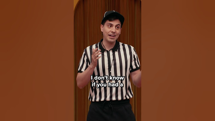 Paul Refereeno Makes the Call 🫸