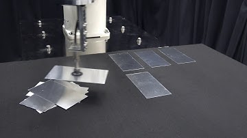 Bin Picking of Thin Sheet Metal（薄板金属のバラ積みピッキング）