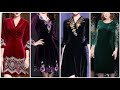 top 40+ formal valvet dresses for women in latest models best dress for Halloween and Christmas