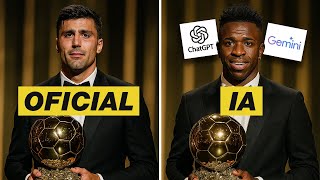 Balón de oro pero elegido por IA (2008-2024)