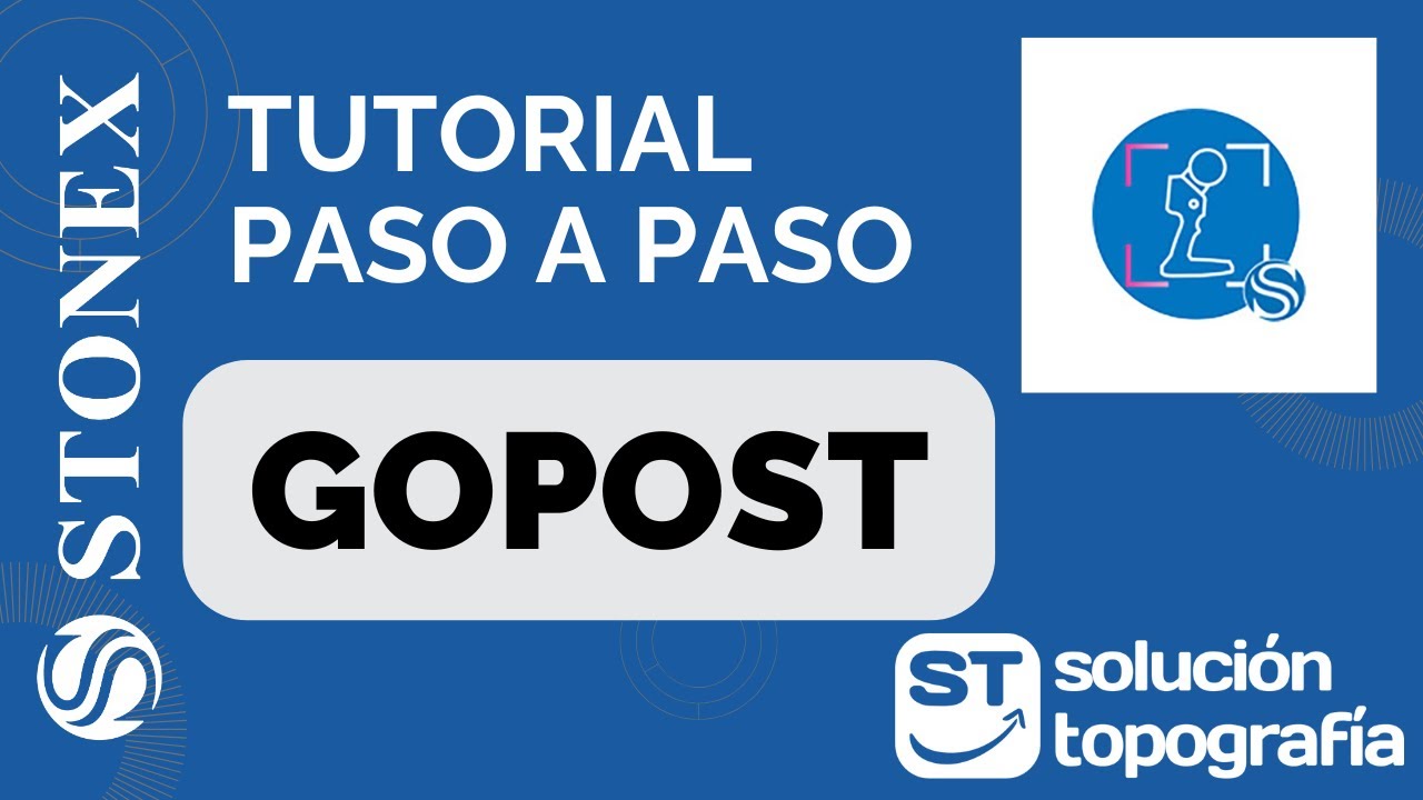 Go Post Menu Procesamiento Profesional de Nubes de Puntos con GOpost | Tutorial ...