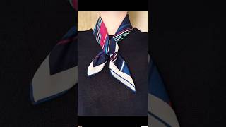 Elevate your office look with this easy scarf hack! ✨