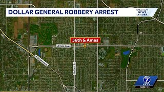 Omaha police arrest man after Dollar General robbery