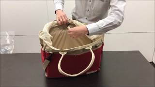 LIP1006　キャンバストートキャリー Lサイズ　犬/フェレット/ペット/キャリーバッグ/ショルダー/トート