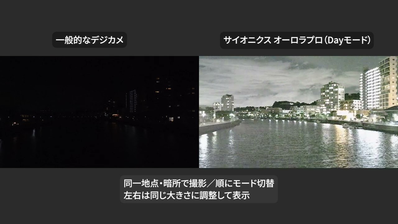 暗視スコープ】フルカラーナイトビジョン サイオニクス オーロラプロ