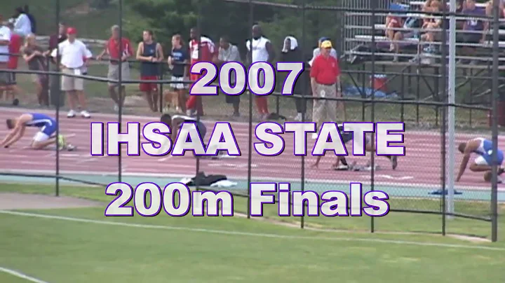 2007 200m state champ - Matt Terrell