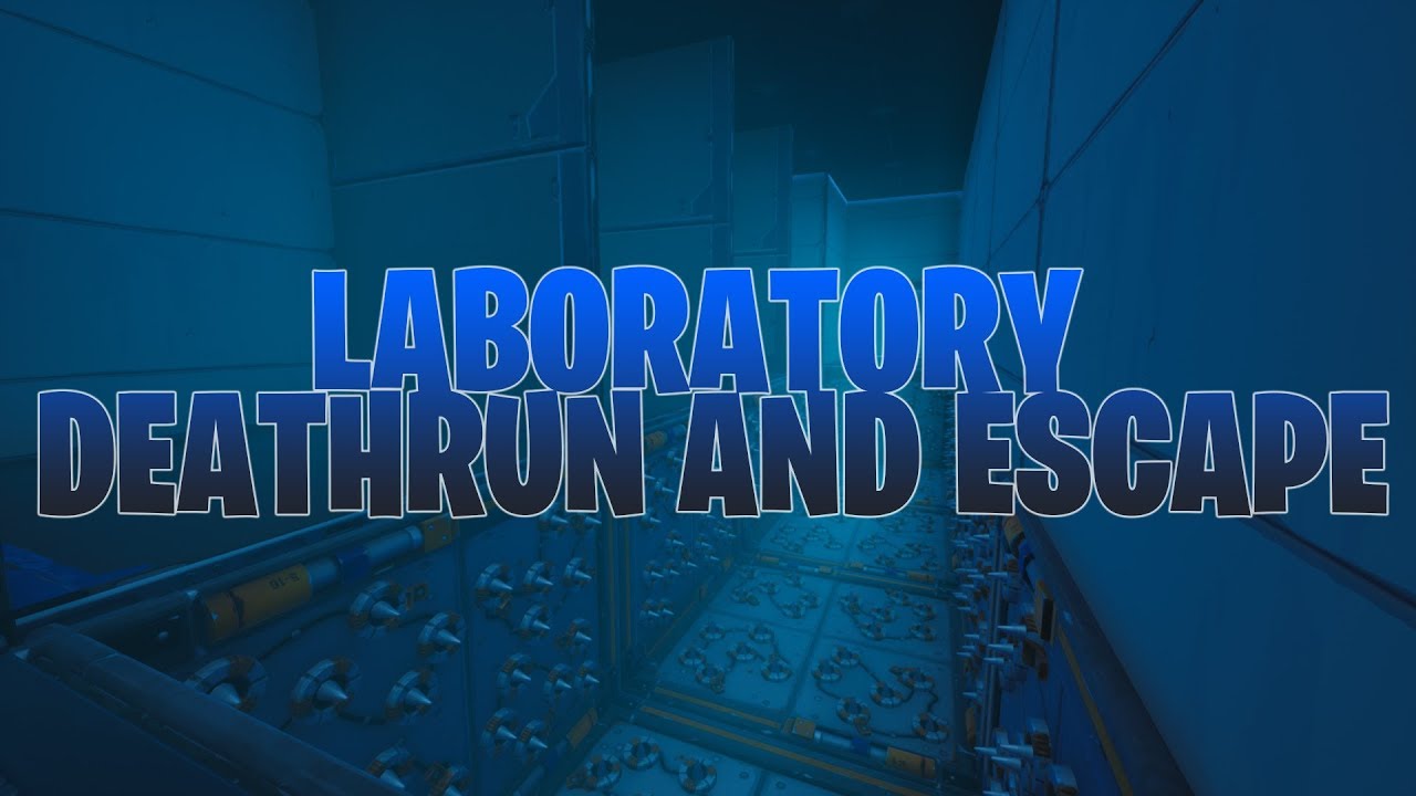 Laboratory Deathrun And Escape Fortnite Creative Map Code - fortnite creative escape the laboratory by roblox