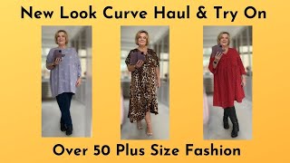 New Look Curve Haul & Try On Over 50 Plus Size Fashion