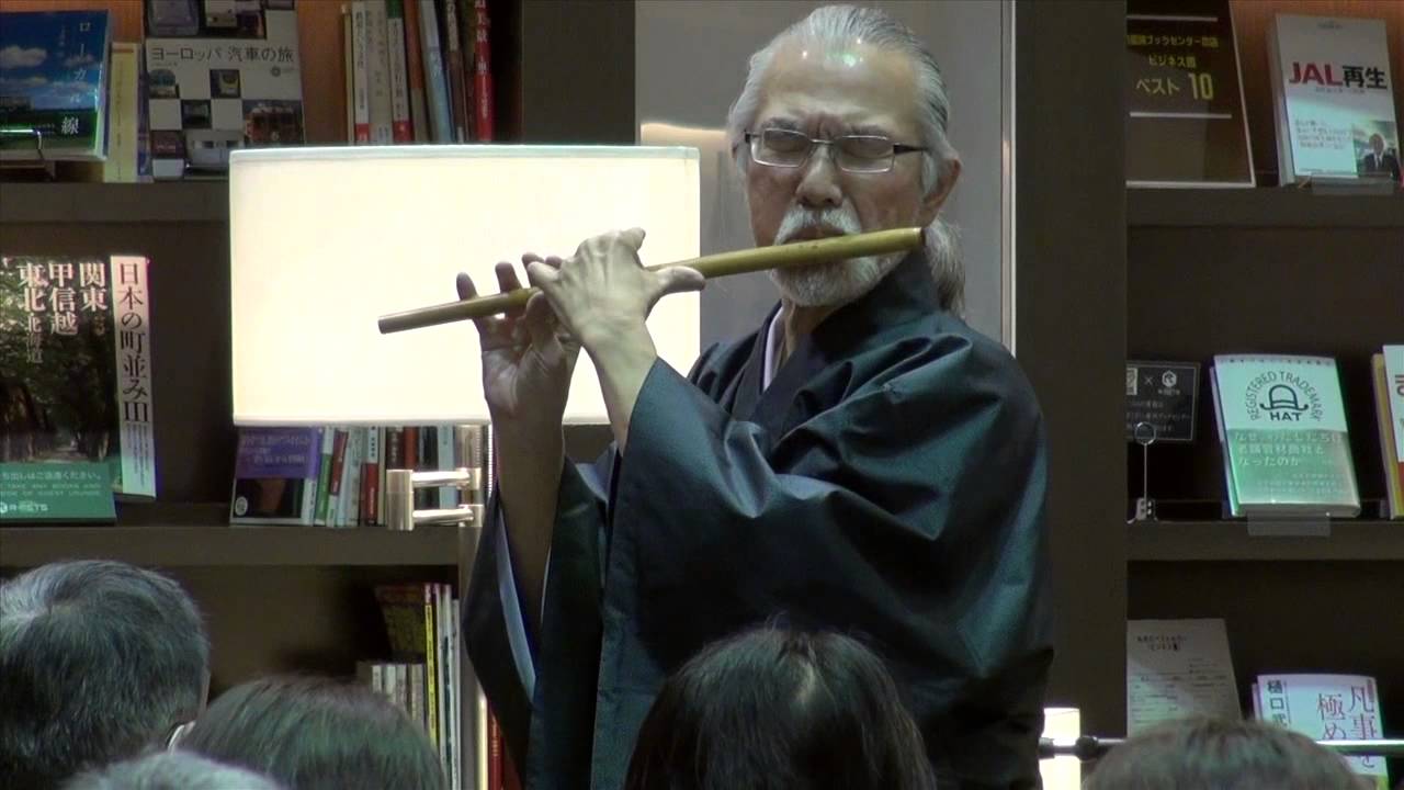 「水かがみ」　狩野嘉宏が横笛にて演奏する！