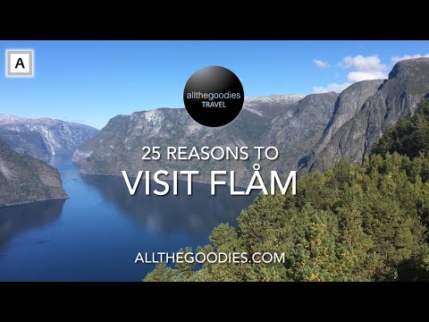 Video: Flam, Norway - Hla mus rau Voss ntawm Flam Railway