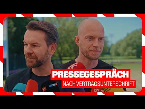 Wagner signs contract through 2028 | Press conference | 1. FC Köln