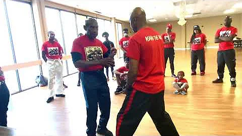 My Sijo, Steve Muhammad, demonstrating our Ken Win...