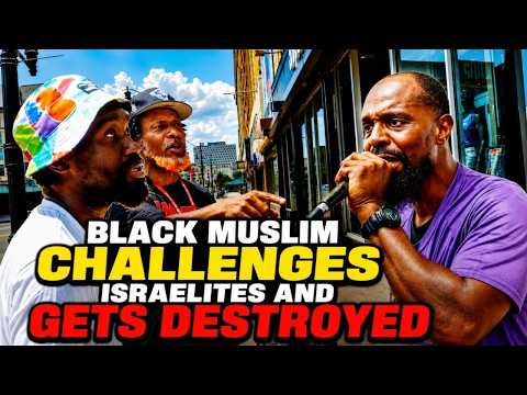 BLACK MUSLIM CHALLENGES ISRAELITES AND GETS DESTROYED #VIRAL #TRENDING #REACTION