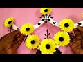 Paper Flower Wall Hanging - Easy Wall Decoration Ideas | Best out of waste | All Type Videyos