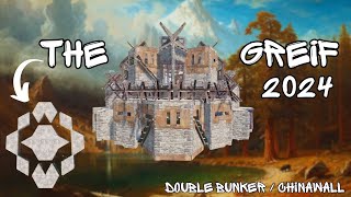 THE GREIF *2024* - Best SOLO/DUO/TRIO WIDE GAP / Mini CHINAWALL / Double BUNKER BASE in RUST *NEW*