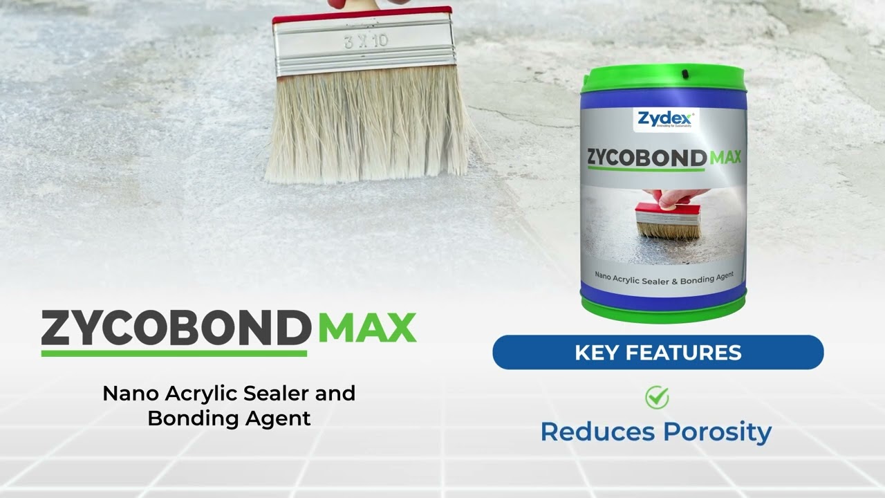 Nano Acrylic Sealer & Bonding Agent | Zycobond Max | Zydex Waterproofing