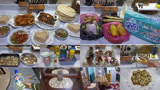 روتين اول كل شهر 🙈مشتريات الاسبوع🏠 نهاية اسبوع سعيدة 😍يومي الصباحي وبناتي نايمين اخد راحتي علي الاخر