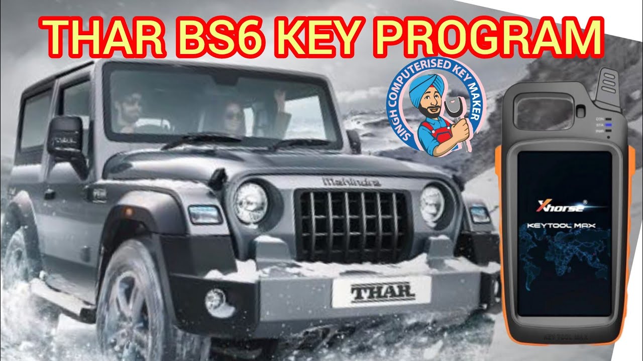 #MAHINDRA #THAR #BS6 #KEY #PROGRAMMING KAISE KAREN #MAX #PRO #KEYTOLL #PLUS SE THAR #REMOTE #PROGRAM