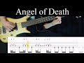 Angel of death slayer  bass cover with tabs by leo dzey