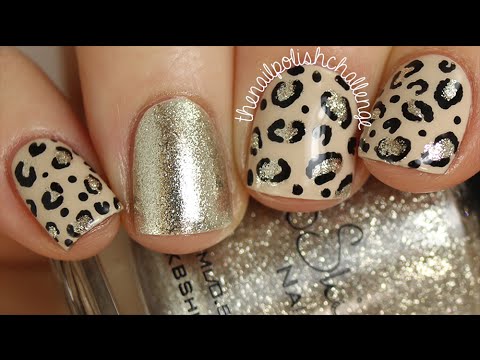 Leopard Print Full Wrap Nail Art Stickers Full Nail Polish - Temu