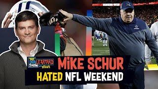 Mike Schur HATED the NFL this Weekend | Monday | 01\/23\/23 | The Dan LeBatard Show with Stugotz