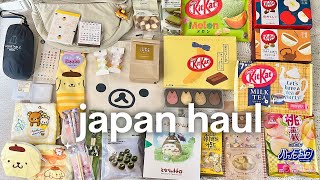 what i bought in japan 🍡 snacks, stationery, accessories