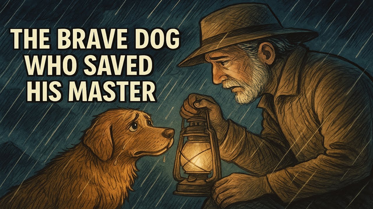 The Loyal Dog Who Saved His Master | Loyal Dog Moral Story - YouTube