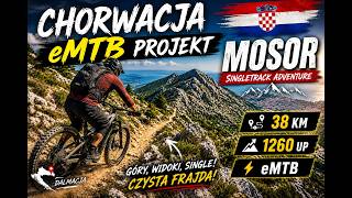 Chorwacja eMTB góry, widoki co tam się działo #emtb #tsdz8 #chorwacja #rower