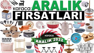 KARACA İNDİRİMLİ AKTÜEL ÜRÜNLER KATALOĞU | KARACA ARALIK 2022 İNDİRİMLERİ | KARACA HOME ÇEYİZLİK