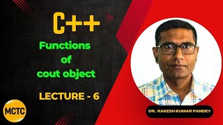 Functions of cout object in C++ I  cout.put(), cout. write() , cout.flush()
