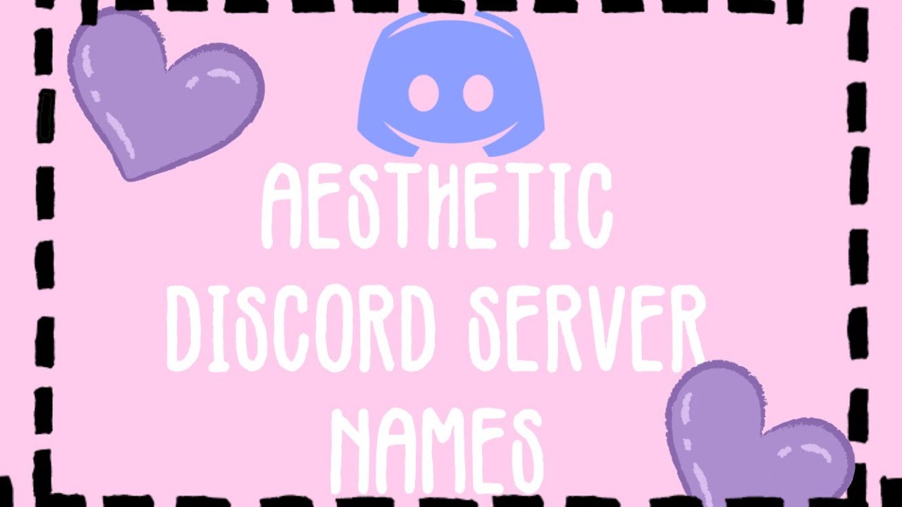 aesthetic discord server names ☕️ | Discord Tutorial - YouTube