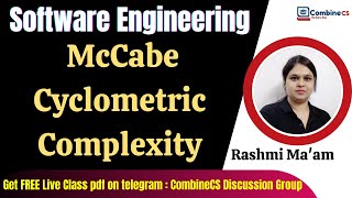 Software Engineering | How to Calculate McCabe Cyclometric Complexity | NTA UGC NET PYQs | Rashmi