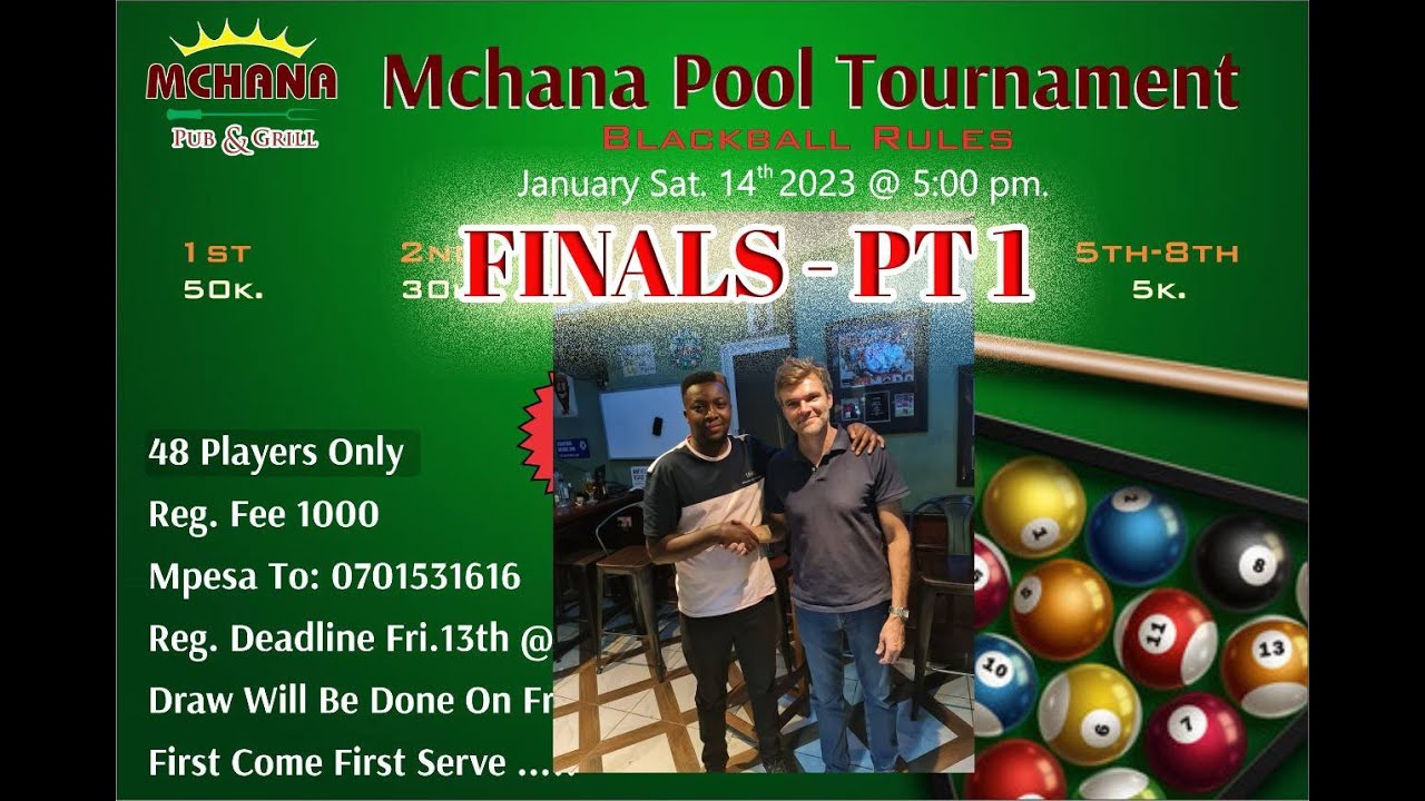 DAMIAN vs BK - PART 1 - FINALS - THE MCHANA TOURNAMENT - 14th JAN 2023