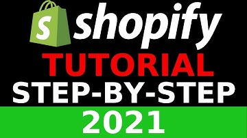 Shopify Tutorial For Beginners 2021 - How To Create A Profitable Shopify Store From Scratch Part 01