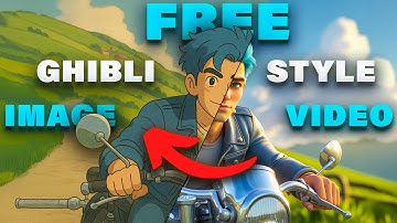 How to Create Viral Ghibli-Style AI Images & Videos (For Free!)