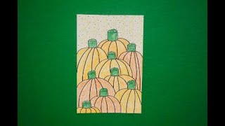 Let's Draw a Pumpkin Patch Overlap!