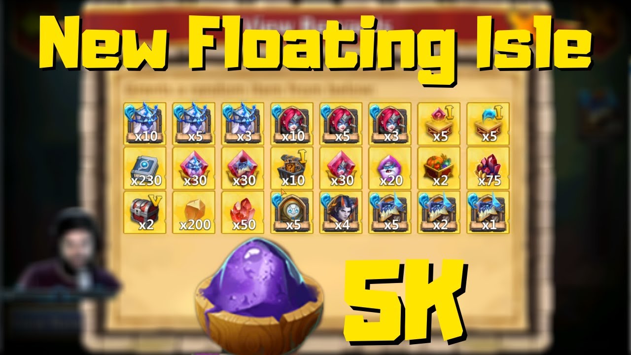 New Floating Isle worth it? |  5K powders | Adeptness Drop Rate | Castle Clash 