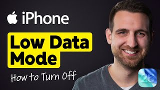 How to Turn Off Low Data Mode on iPhone (iOS 26)
