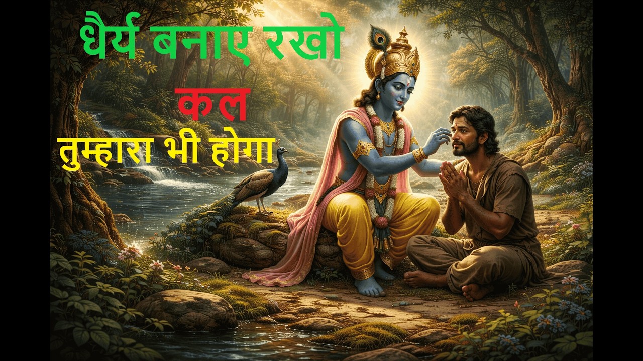 धीरज  रखो  समय  बदलते  देर  नहीं  लगती ।  श्रीमद् भगवद्  गीता II सम्पूर्ण  गीता सार II जय श्री कृष्ण