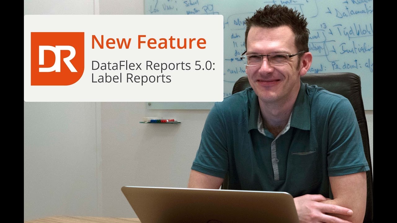 DataFlex Reports - New Feature in 5.0 Label Reports - YouTube