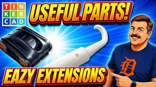 Download lagu Make Useful Parts with Tinkercad: A Pool Robot Extender Hook! 💯🔥