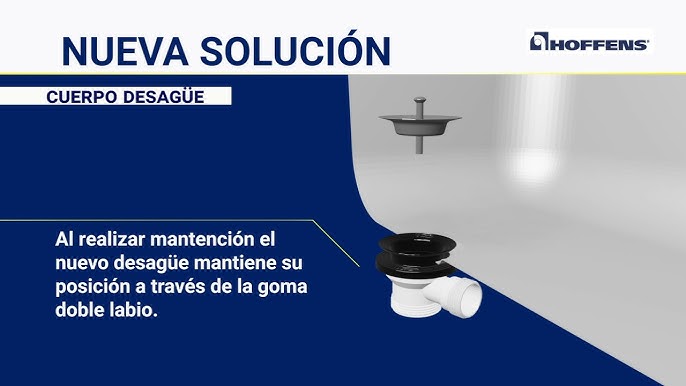 Desague automático para bañera Duchaflex — Rehabilitaweb