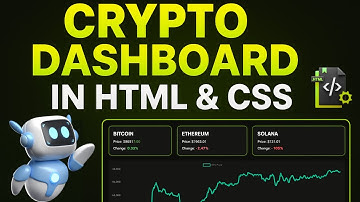 🔥 ultimate crypto dashboard ui 2025 | html css javascript + live api data + charts! @topguru1.1