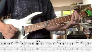 Melvins - Electric Flower Guitar Playthrough With Tabs