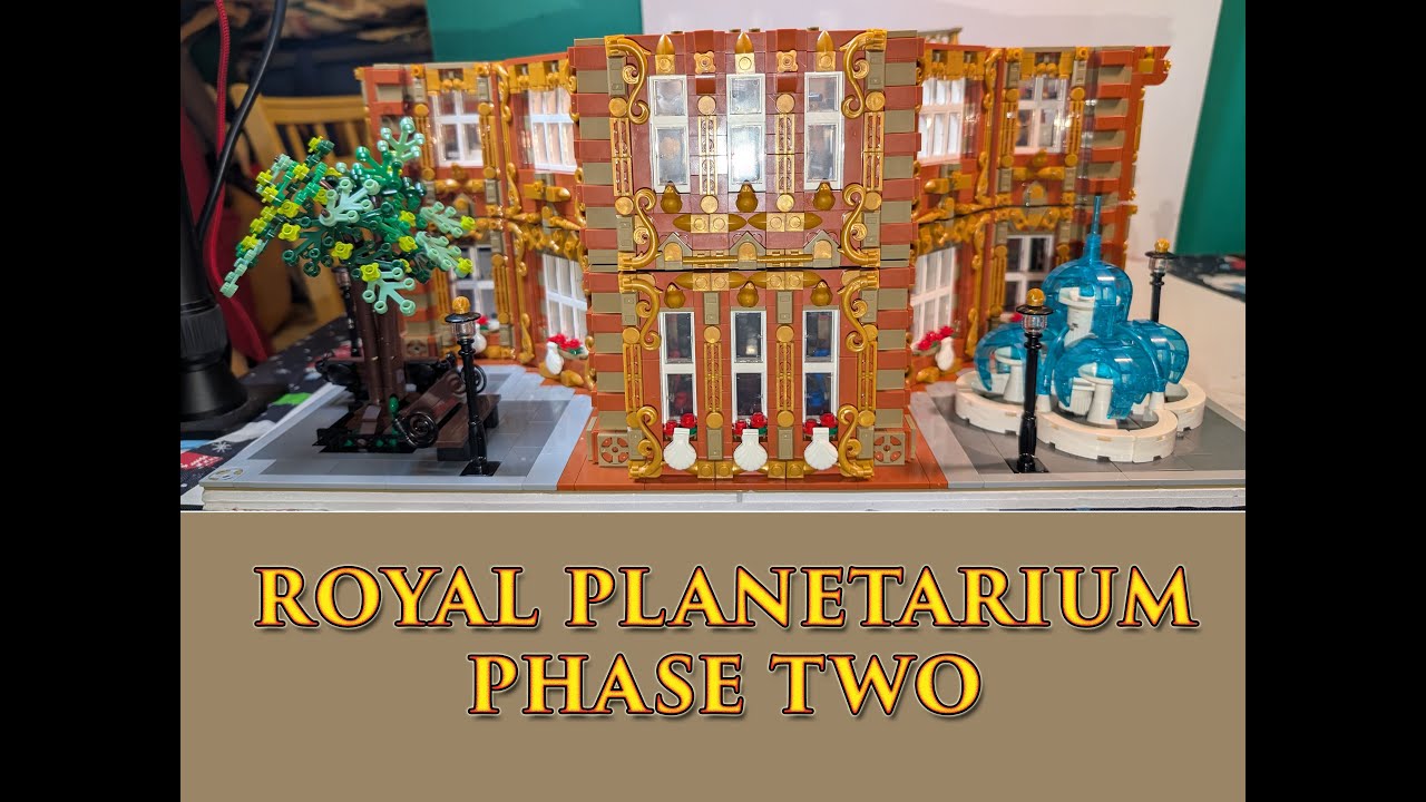Building TEMU'S LARGEST BRICK KIT: Royal Plantarium PHASE TWO