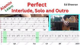 Perfect - Ed Sheeran - Solo &amp; Outro (with Subtitles in English)@TeacherBob