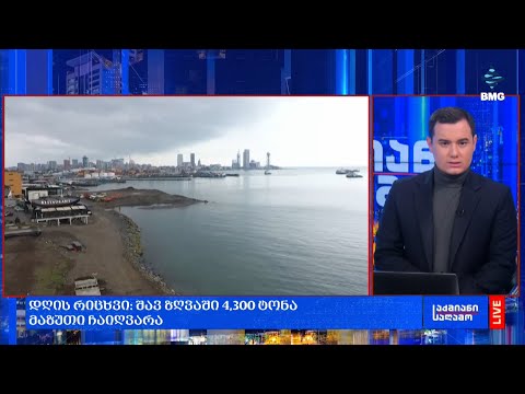 #დღისრიცხვი: შავ ზღვაში 4,300 ტონა მაზუთი ჩაიღვარა;