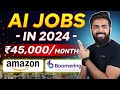 Amazon job 2024  ai jobs 2024  latest job vacancy 2024