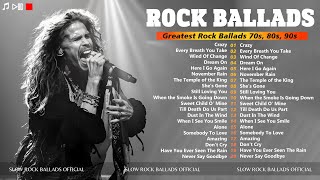 Aerosmith, Bon Jovi, Guns N Roses, Scorpions,  U2 🤘 Best Of Rock Ballads Of All Time Collection