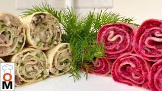 Блинная Закуска Очень Вкусно и Оригинально | Ольга Матвей